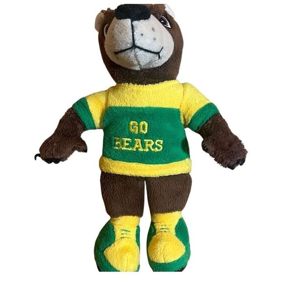 Baylor Vintage Mascot Stuffed Bear “ Go Bear” 10” - Picture 2 of 7